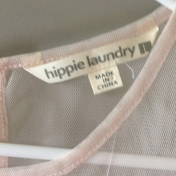 Sheer embroidered top - Picture 2 of 6